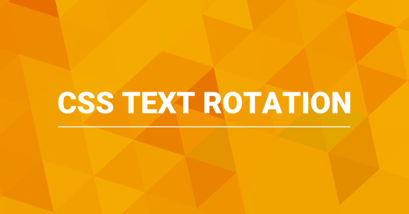 CSSで実装する文字を回転させるホバーエフェクト