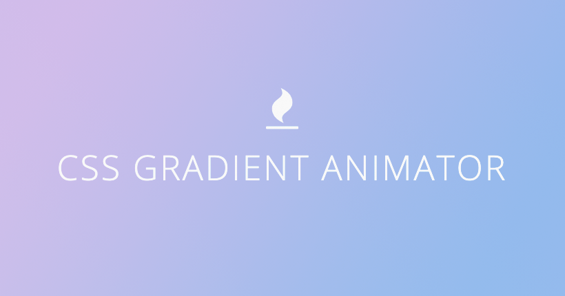 グラデーションアニメーションを簡単に作成するCSS Gradient Animator 