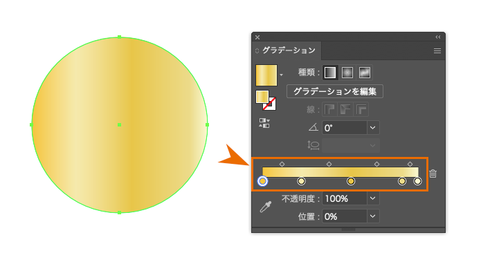 Illustratorでメダルのイラストを作成する方法 Tamatuf