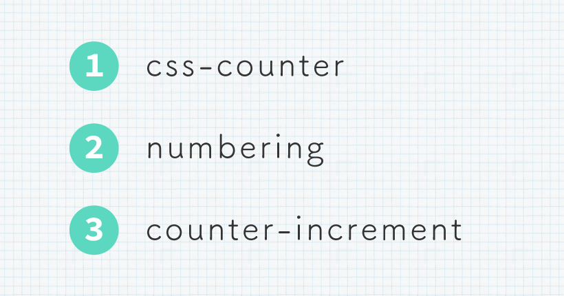 CSSのcounterで自動ナンバリングする方法