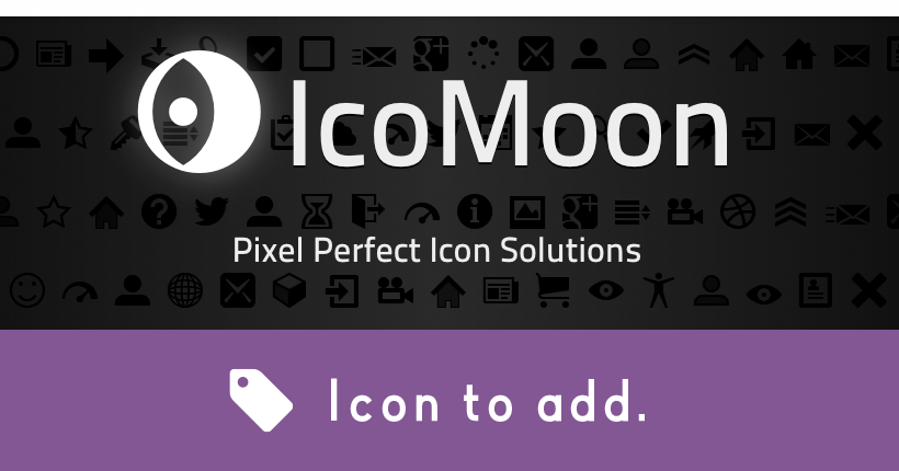 IcoMoonのフォントファイルにアイコンを追加する方法