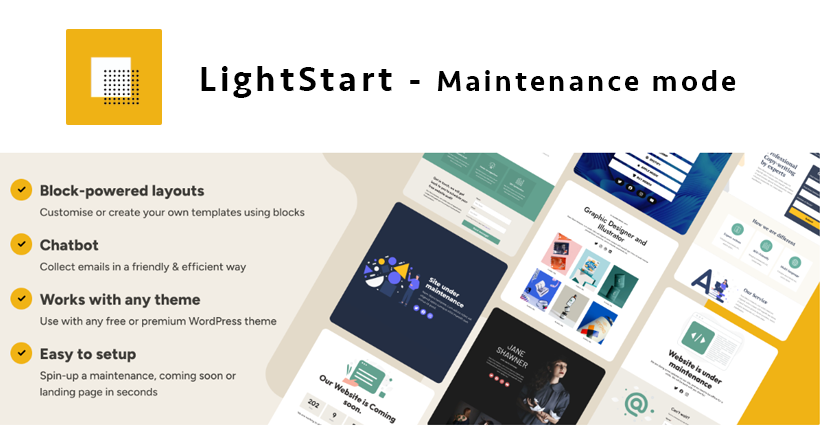 LightStartでメンテナンスモードを設定する方法